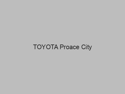 Enganches económicos para TOYOTA Proace City